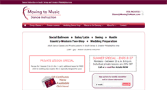 Desktop Screenshot of movingtomusic.com